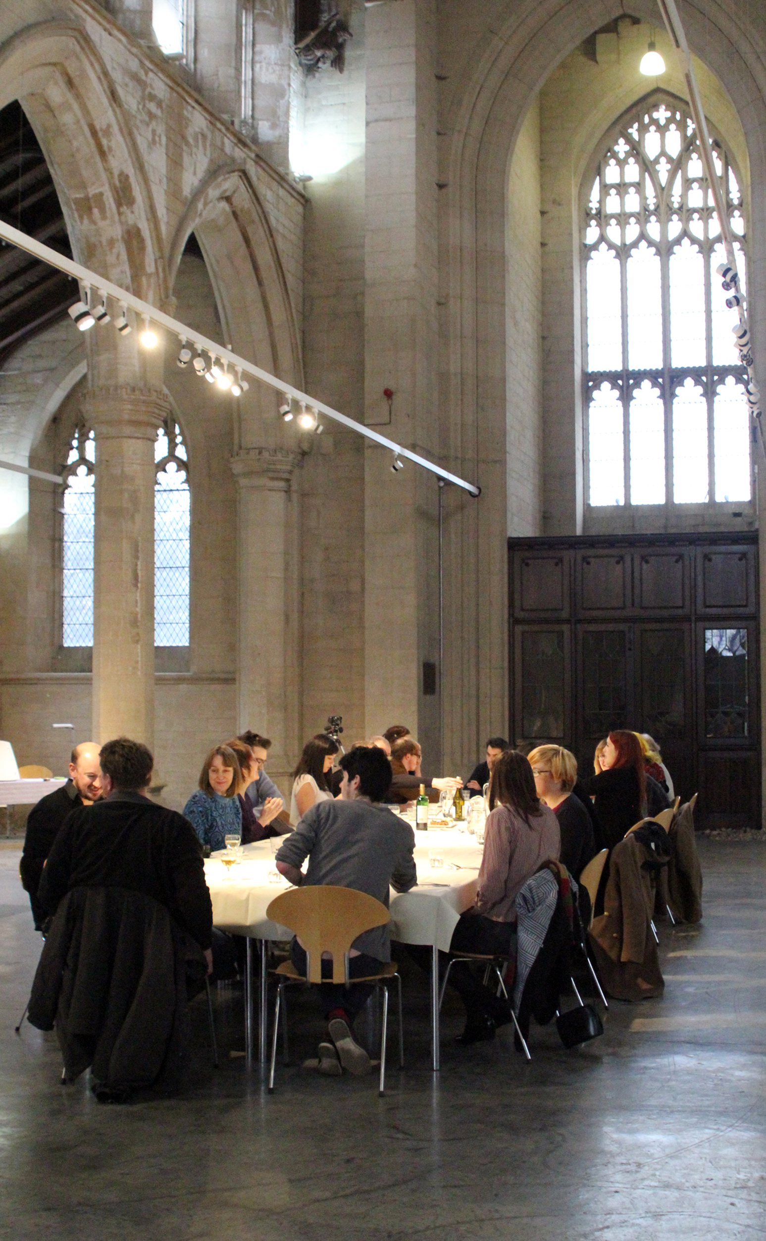 at the table image